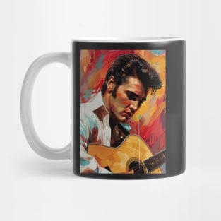 Blue Suede Legend Artwork Mug